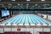 Zdjęcie przedstawiające basen olimpijski Centrum Sportowo-Rehabilitacyjnego WUM
